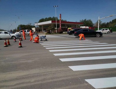 银川银川专业道路划线施工